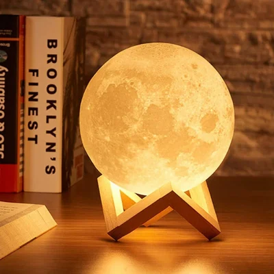 Moon Light Lamp – 3D Galaxy Night Light for Bedroom & Gifts